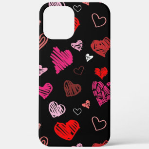 colorful HEARTS iPhone 12 Pro Max Case