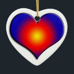 COLORFUL HEARTS CERAMIC ORNAMENT<br><div class="desc">Colorful and vibrant hearts</div>