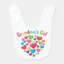 Colorful Hearts Grandma's Girl