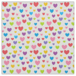 Colorful Hearts HAMbyWG Fabric