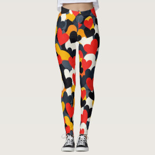 Colorful Hearts Leggings