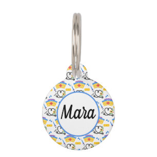 Colorful Hearts Nursing Stethoscope ID Tag