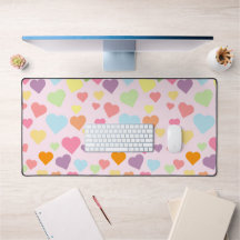 Colorful Hearts Pattern