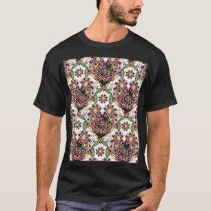 Colorful Hearts, Seamless Romantic Pattern. T-Shirt