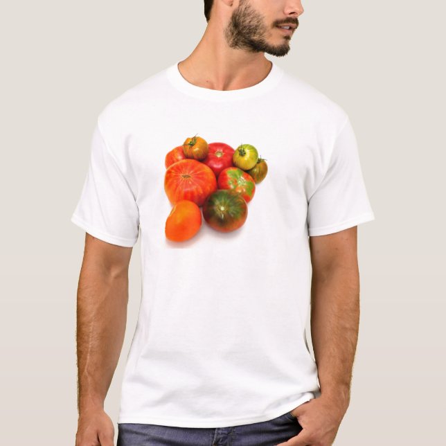 Colorful Heirloom Tomatoes T-Shirt (Front)