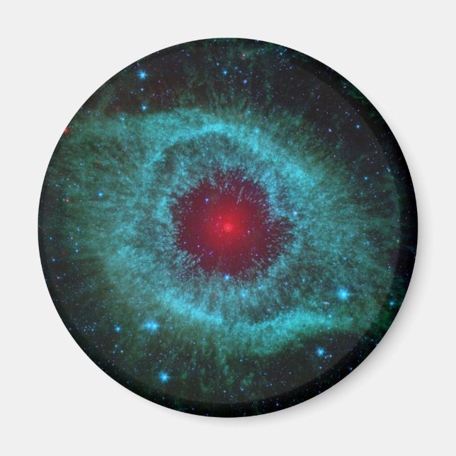 Colorful helix nebula magnet (Front)
