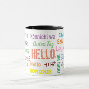 Welcome phrase in different languages Coffee Mug for Sale by brunohurt