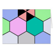 COLORFUL HEXAGON SHAPES (Front Horizontal)