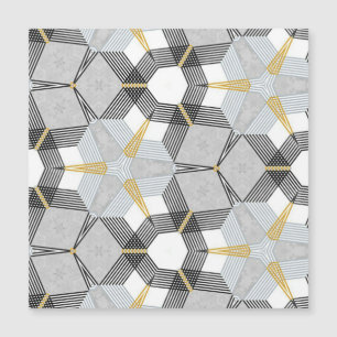 Colorful hexagon square: geometric kaleidoscope.