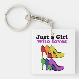 Colorful High Heels   Keychain