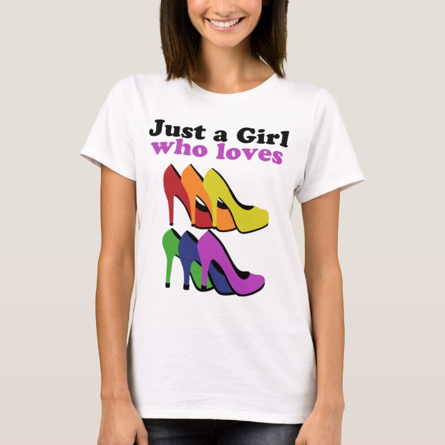 Colorful High Heels   T-Shirt (Front)