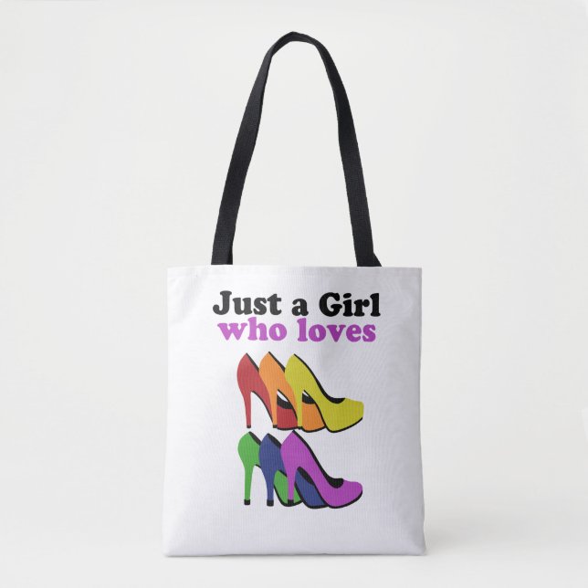 Colorful High Heels   Tote Bag (Front)