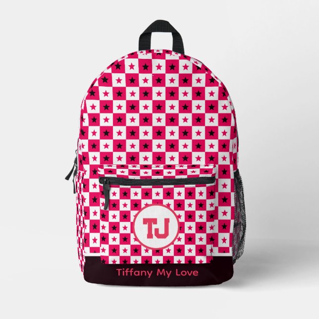 Colorful High School Back To School Backpack (Front)