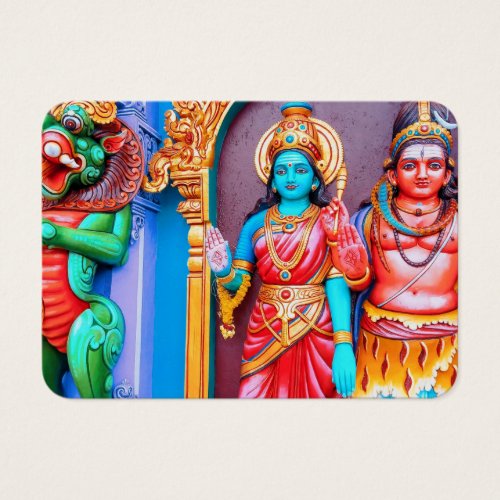 Colorful Hindu Temple Batu Caves Profile Card