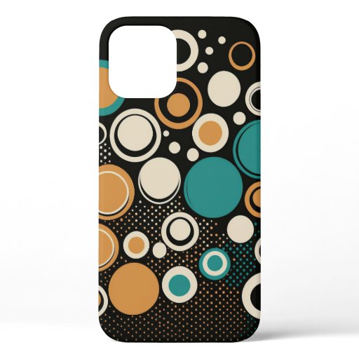 Colorful Hip Stripes Art Pattern  iPhone 12 Pro Case