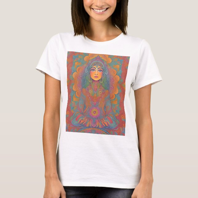 Colorful 'hippy' t-shirt (Front)