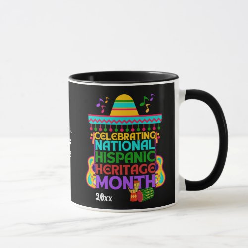Colorful HISPANIC HERITAGE MONTH Mug