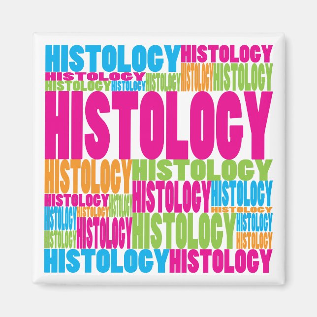 Colorful Histology Magnet (Front)