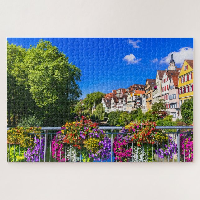 Colorful Historical Buildings Landscape Germany Jigsaw Puzzle (Horizontal)