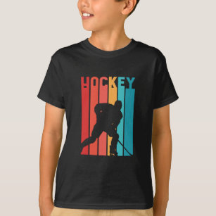 Boys Long Sleeve Hockey Graphic Tee