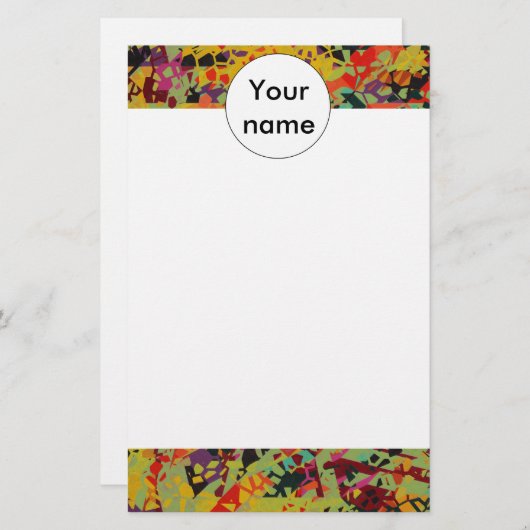 Colorful holes texture (Front/Back)