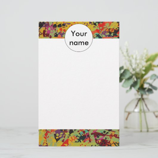 Colorful holes texture (Standing Front)