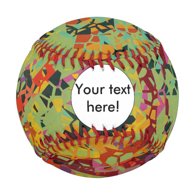 Colorful holes texture baseball (Front)