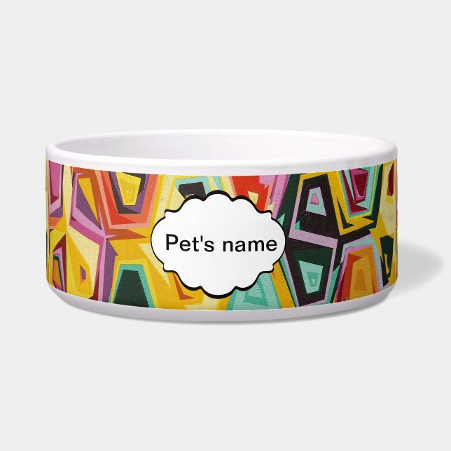Colorful holes texture bowl (Front)
