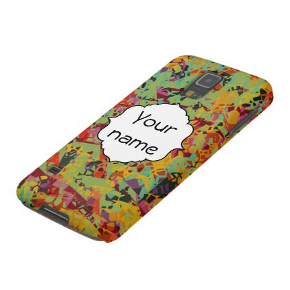 Colorful holes texture galaxy s5 cover