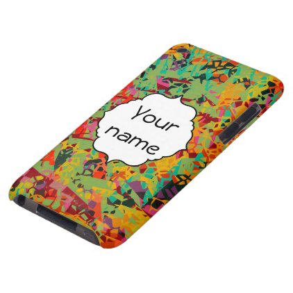 Colorful holes texture iPod Case-Mate case