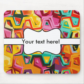 Colorful holes texture mouse pad
