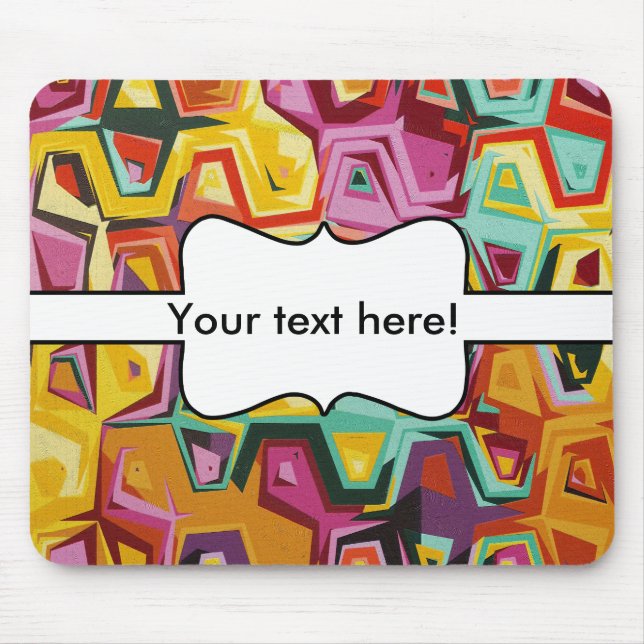 Colorful holes texture mouse pad (Front)
