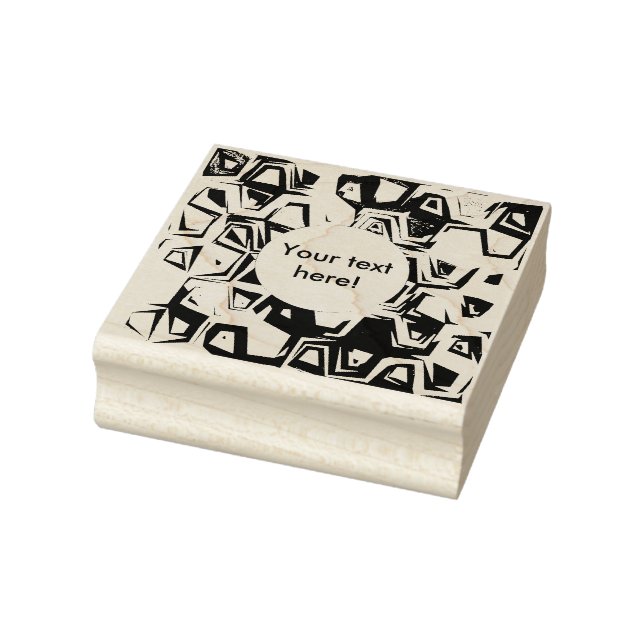 Colorful holes texture rubber stamp (Stamp)