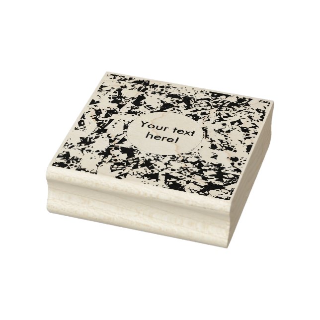 Colorful holes texture rubber stamp (Stamp)