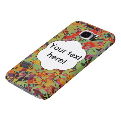 Colorful holes texture samsung galaxy s6 case