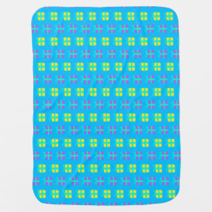 Colorful Holiday Gift Pattern – Festive Christmas Baby Blanket