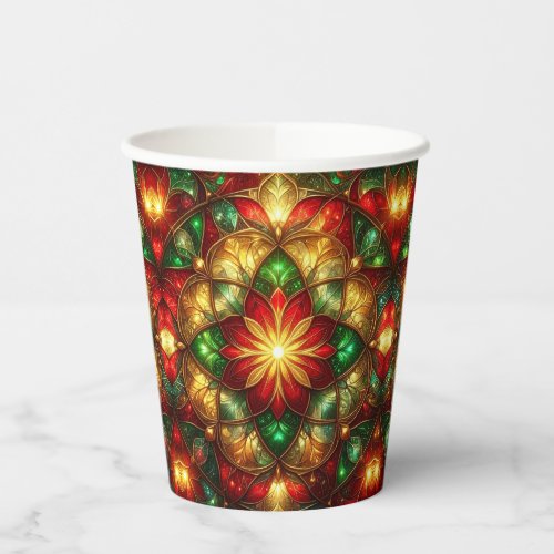 Colorful Holiday Paper Cups
