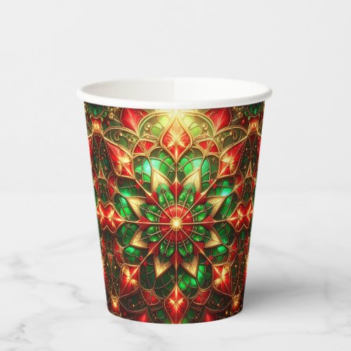 Colorful Holiday Paper Cups