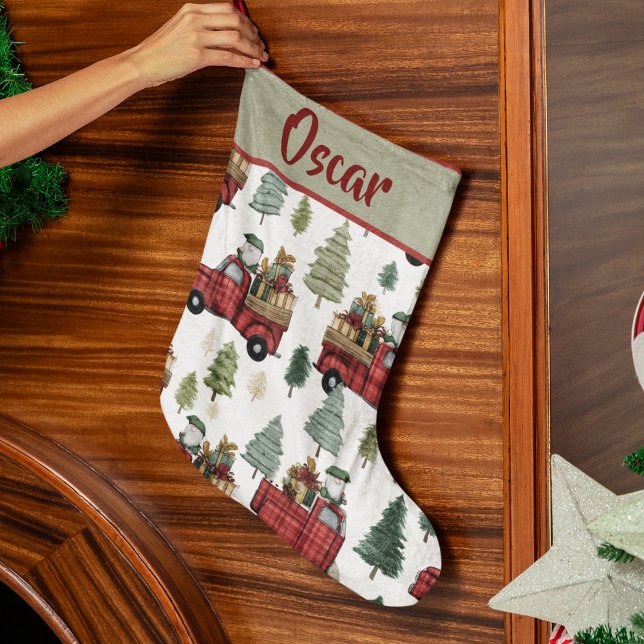 Colorful Holiday Pattern | Christmas Stocking (Creator Uploaded)