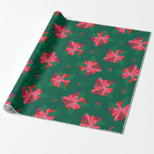 Colorful Holiday Wrapping Paper