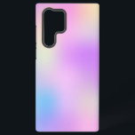 Colorful holographic background samsung galaxy s22 ultra case<br><div class="desc">Image of a colorful holographic background with a soft blend of blue,  purple,  and pink.</div>