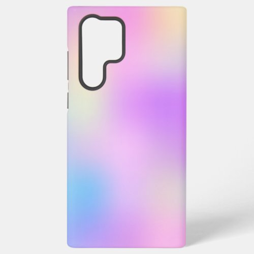 Colorful holographic background samsung galaxy s22 ultra case
