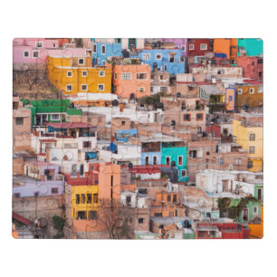 Colorful Homes on the Hill Jigsaw Puzzle