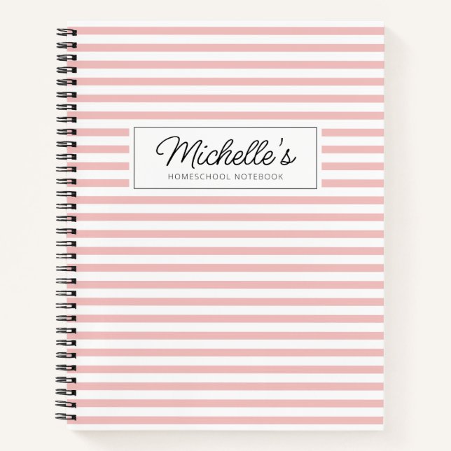 Colorful Homeschool Copy Work Notebook (Front)