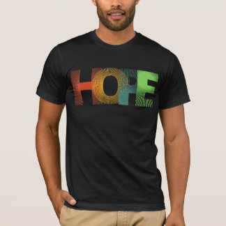 Colorful HOPE Inspirational Men's T-Shirt