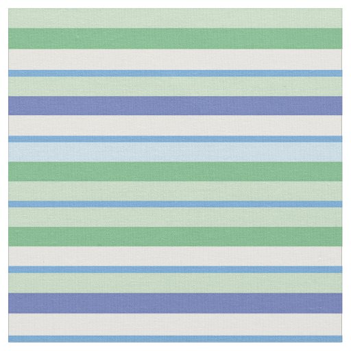 Colorful horizontal stripes fabric