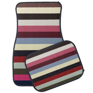 Colorful Horizontal Stripes Pattern 