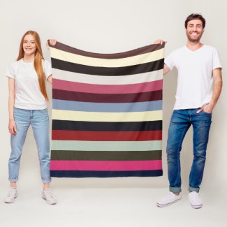 Colorful Horizontal Stripes Pattern