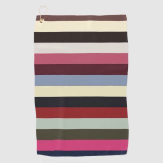 Colorful Horizontal Stripes Pattern 
