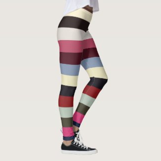 Colorful Horizontal Stripes Pattern